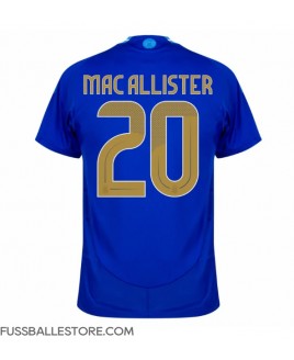 Günstige Argentinien Alexis Mac Allister #20 Auswärtstrikot Copa America 2024 Kurzarm